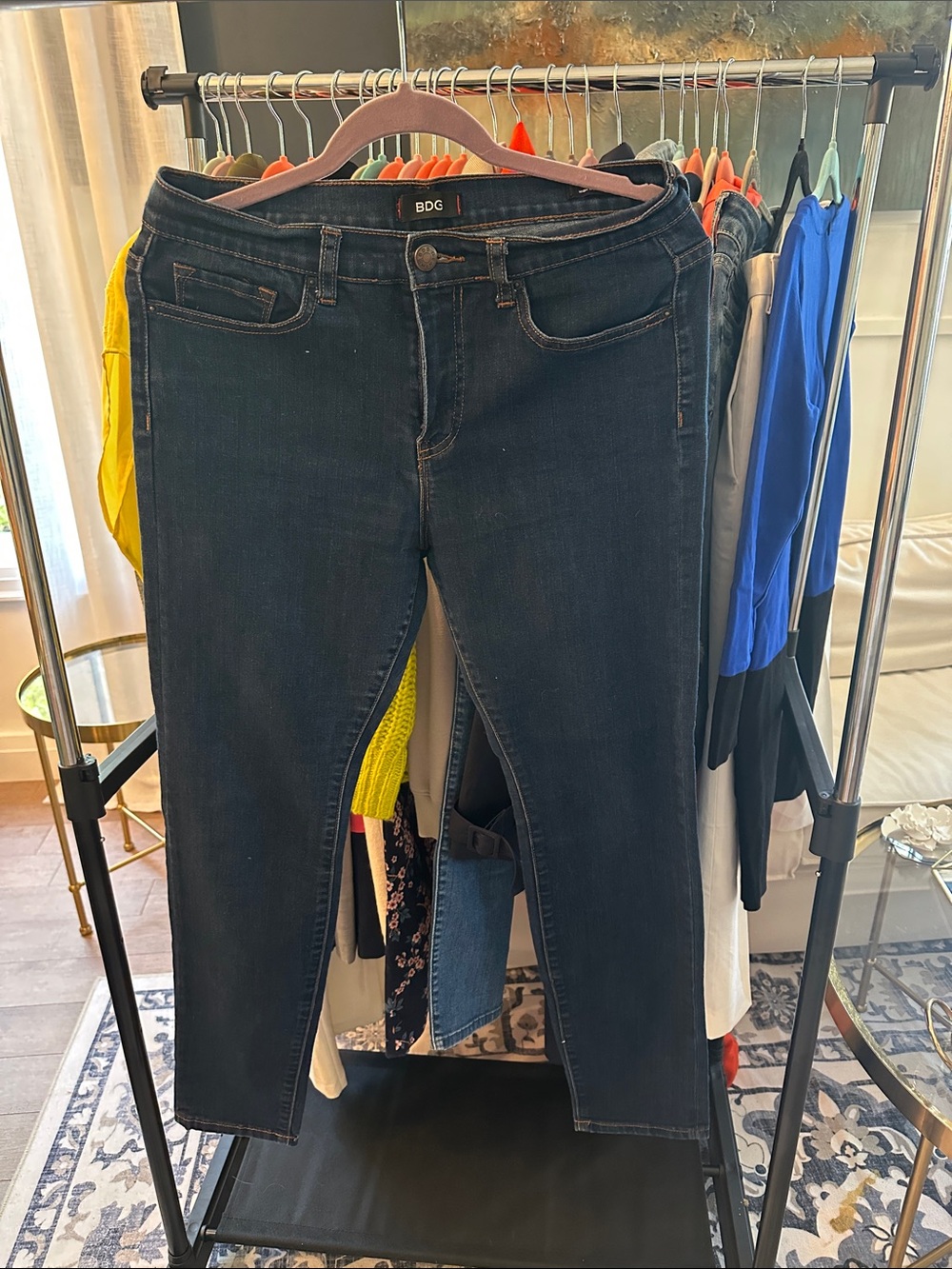 BDG Black Skinny High-Rise Jeans